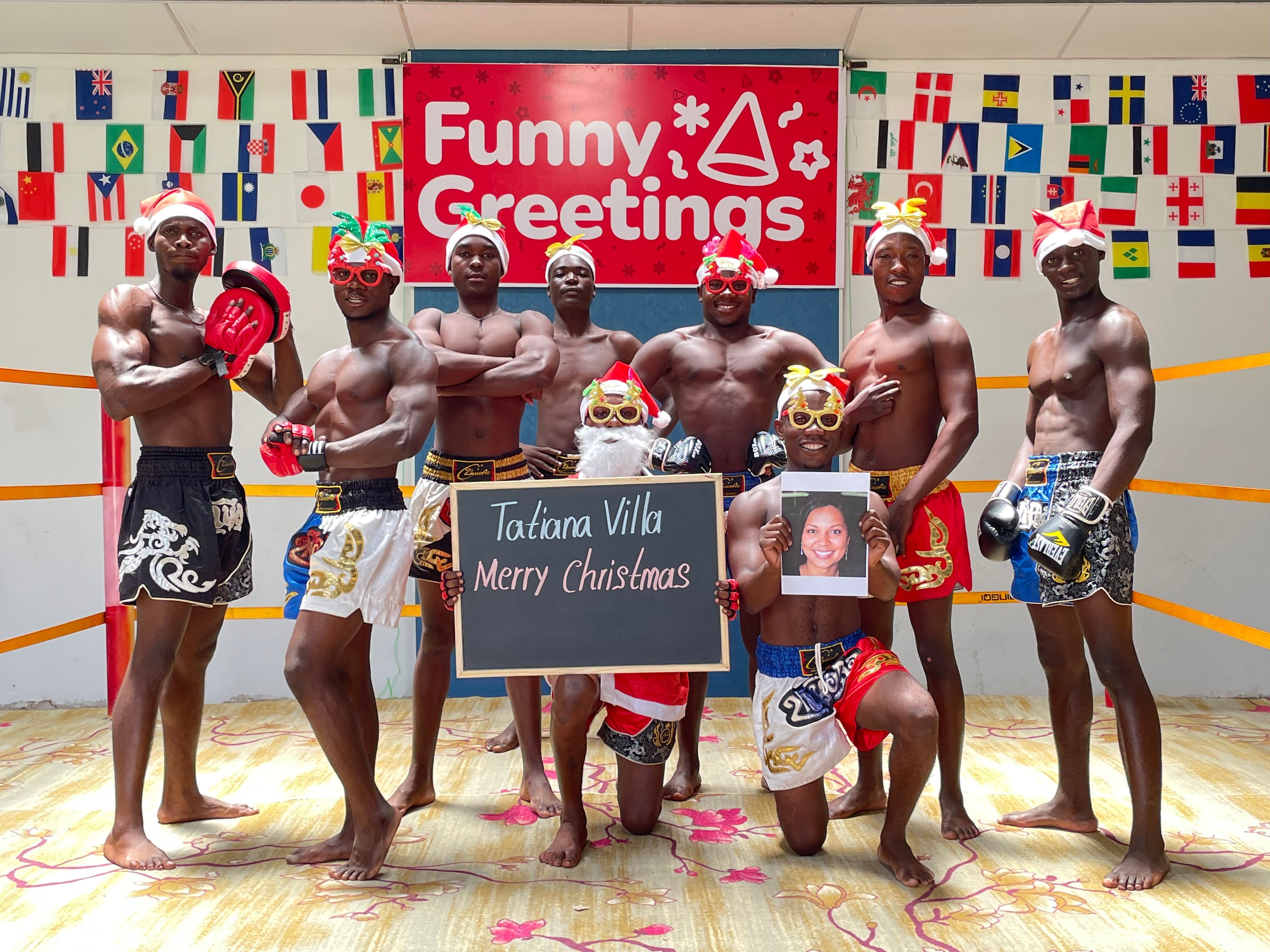 Greetings Video From African Boxing Team
